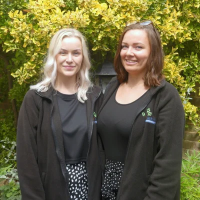 Receptionists at Parkside Vets